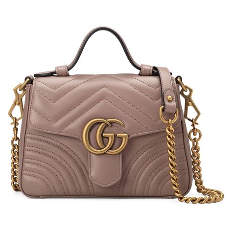 gucci marmont top handle bag pink|gucci gg marmont shoulder bag.